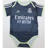 Real Madrid 2a Equipación 2025/26 Body Bebé